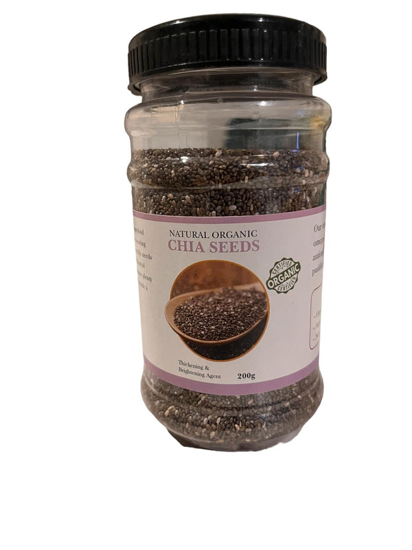 Fresh Natural Organic Chia Seeds, Premium Chia Seed from Bolivia 200g